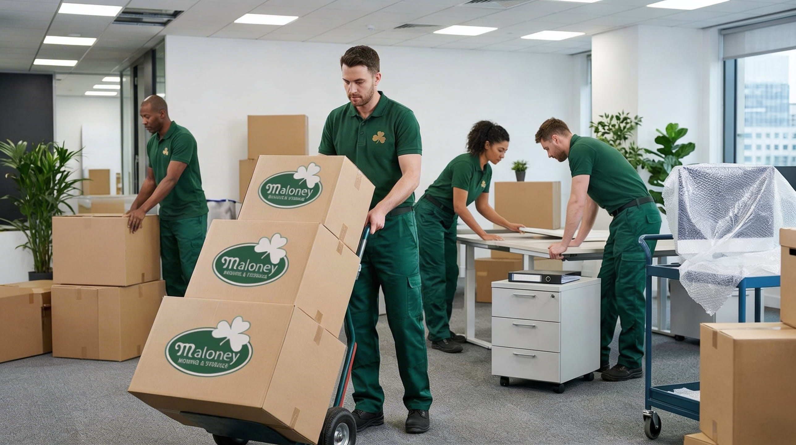 Commercial Moving – Maloney Moving & Storage