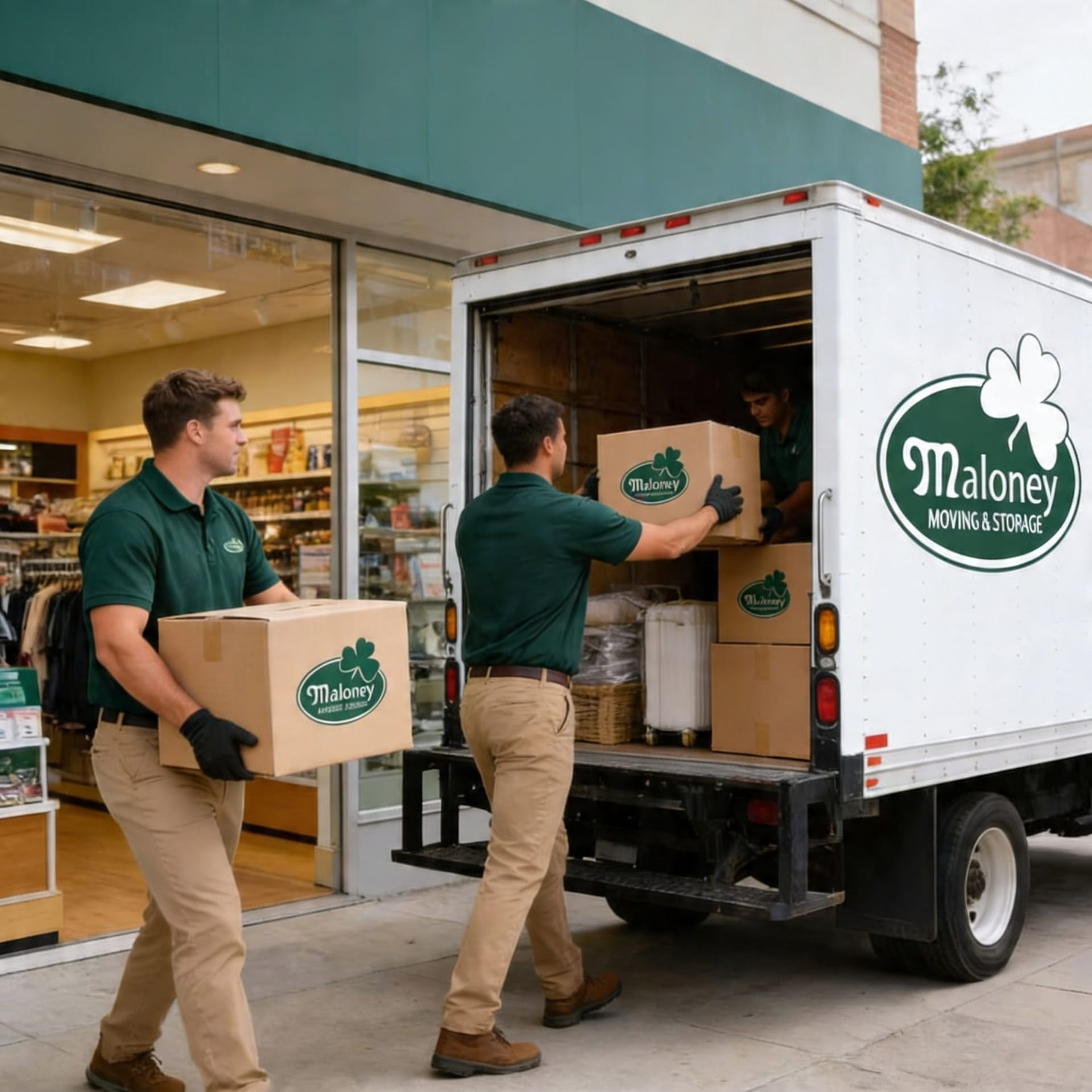 Retail Moving Services – Maloney Moving & Storage